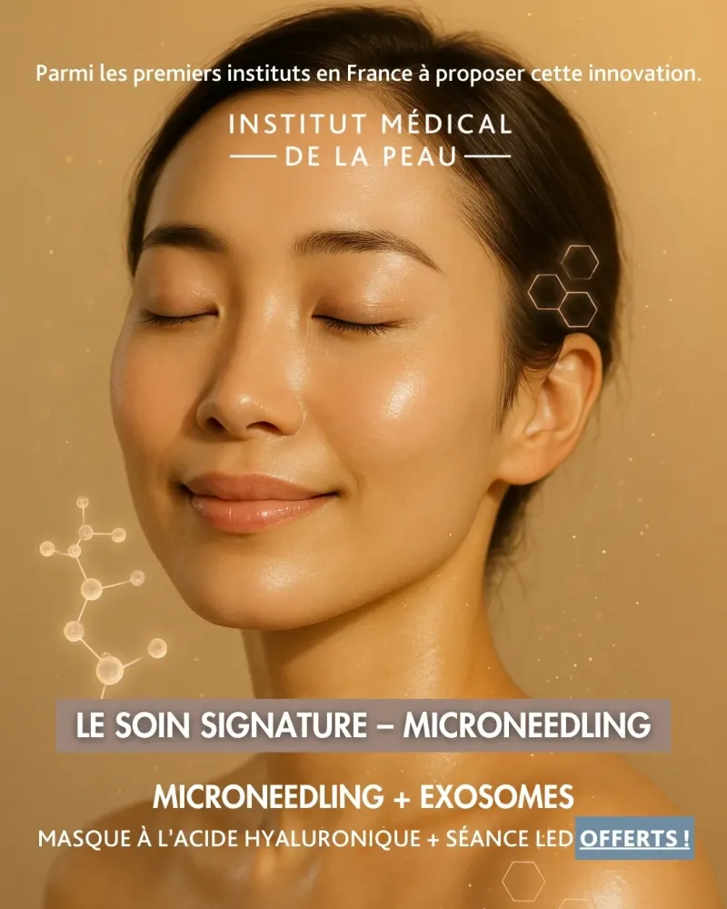 Soins microneedling exosomes